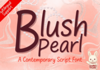Blush Pearl Font - Featured Image