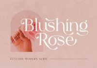 Blushing Rose Font - Featured Image