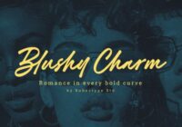 Blushy Charm Font - Featured Image