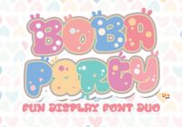 Boba Party Font - Featured Image
