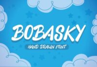 Bobasky Font - Featured Image