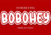 Bobohey Font - Featured Image