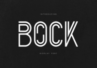 Bock Font - Featured Image