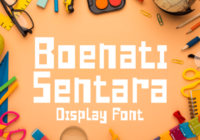 Boenati Sentara Font - Featured Image