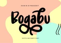 Bogabu Font - Featured Image