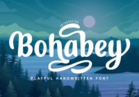 Bohabey Font - Featured Image
