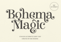 Bohema Magic Font - Featured Image