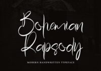Bohemian Rapsody Font - Featured Image