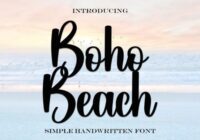 Boho Beach Font - Featured Image