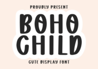 Boho Child Font - Featured Image