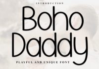 Boho Daddy Font - Featured Image