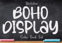 Boho Display Font - Featured Image