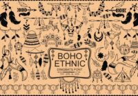 Boho Ethnic Font - Featured Image