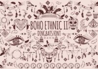 Boho Ethnic II Font - Featured Image