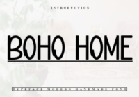Boho Home Font - Featured Image