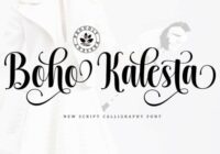 Boho Kalesta Font - Featured Image
