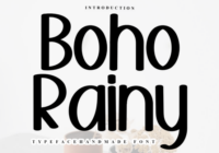 Boho Rainy Font - Featured Image