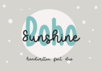 Boho Sunshine Font - Featured Image