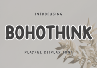 Bohothink Font - Featured Image