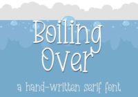 Boiling Duo Font - Featured Image