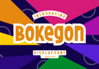 Bokegon Font - Featured Image