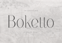 Boketto Font - Featured Image