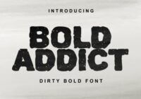 Bold Addict Font - Featured Image