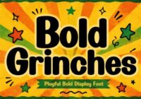 Bold Grinches Font - Featured Image