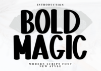 Bold Magic Font - Featured Image