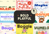 Bold Playful Bundle Font - Featured Image