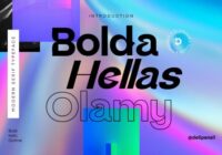 Bolda Hellas Elamy Font - Featured Image