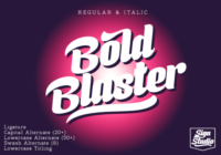 Boldblaster Font - Featured Image