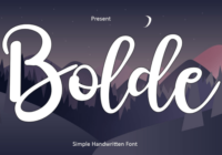 Bolde Font - Featured Image