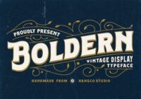 Boldern Font - Featured Image
