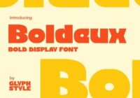 Boldeux Font - Featured Image