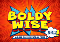 Boldy Wise Font - Featured Image