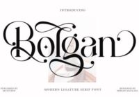 Bolgan Font - Featured Image