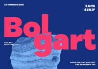 Bolgart Font - Featured Image