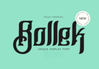 Bollek Font - Featured Image