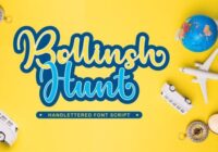 Bollinsh Hunt Font - Featured Image