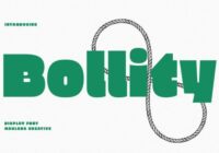 Bollity Font - Featured Image