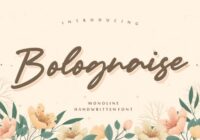 Bolognaise Font - Featured Image