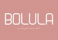 Bolula Font - Featured Image