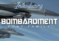 Bombardment Font - Featured Image