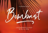 Bombast Font - Featured Image