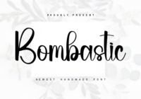 Bombastic Font - Featured Image