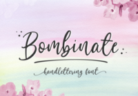 Bombinate Font - Featured Image