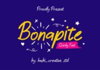Bonapite Font - Featured Image