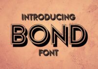 Bond Font - Featured Image