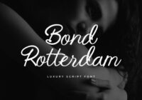 Bond Rotterdam Font - Featured Image